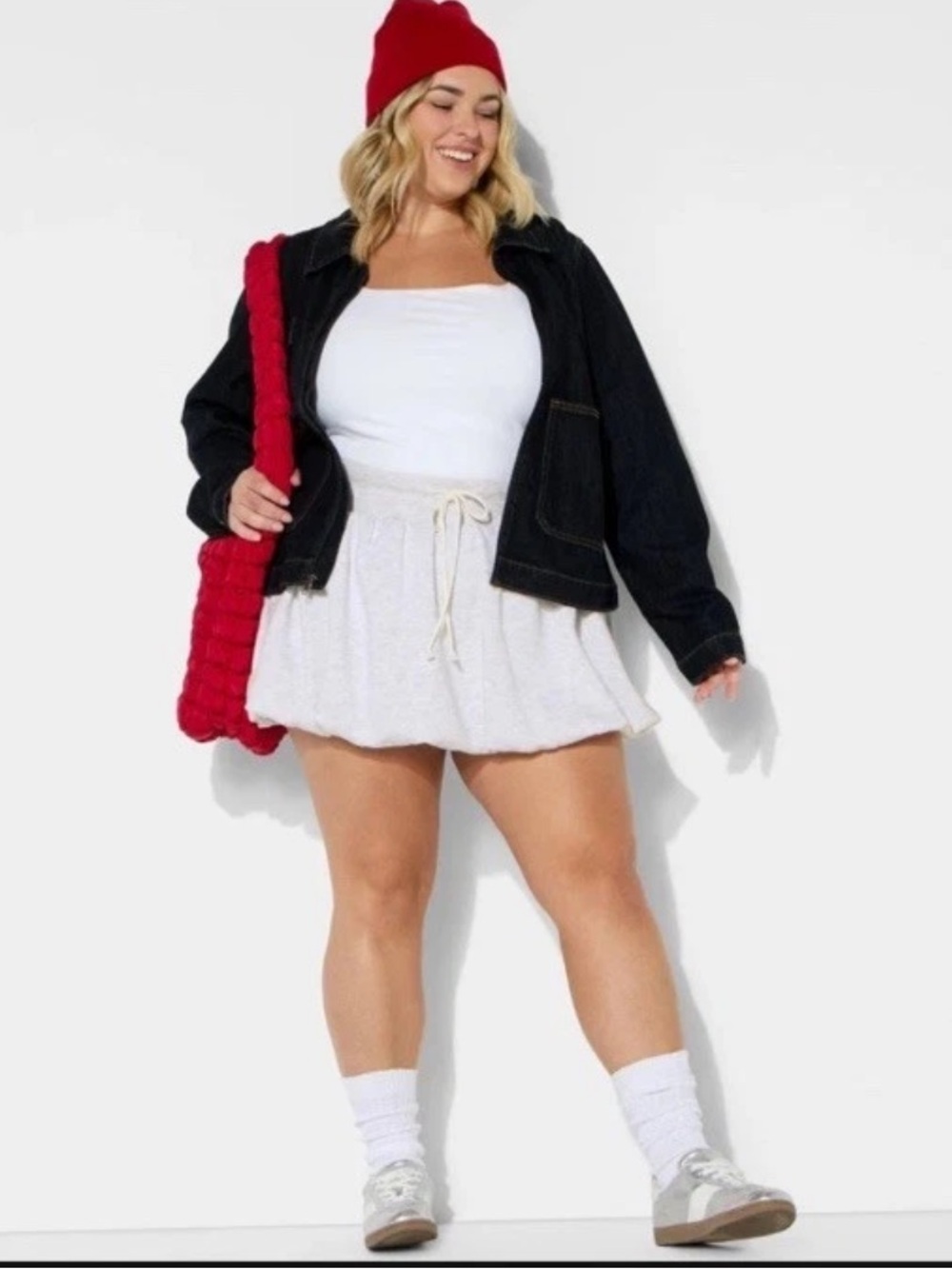 Wild fable 2X heather gray Skort